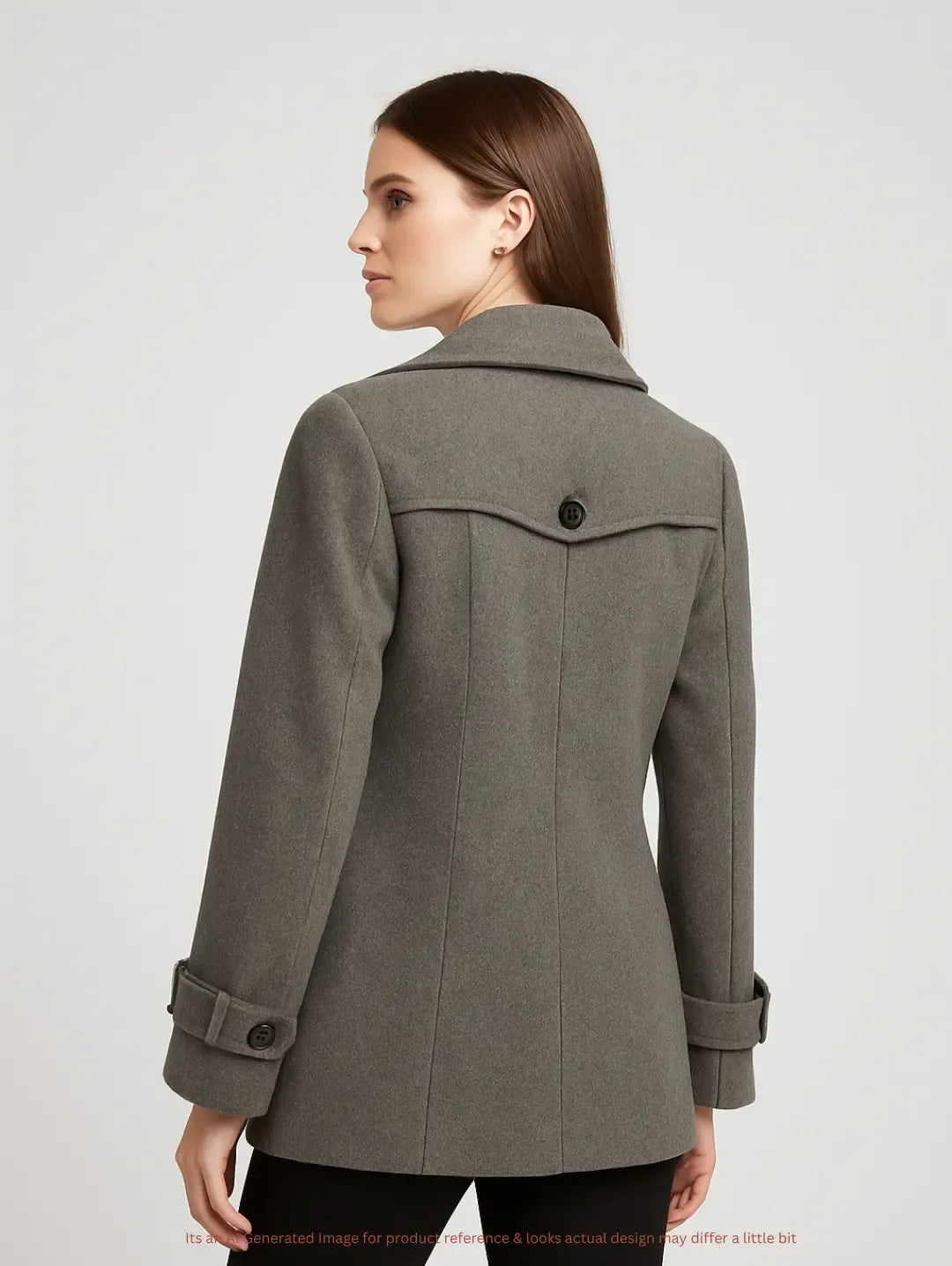 Forever 21 Women's Wool Short Coat