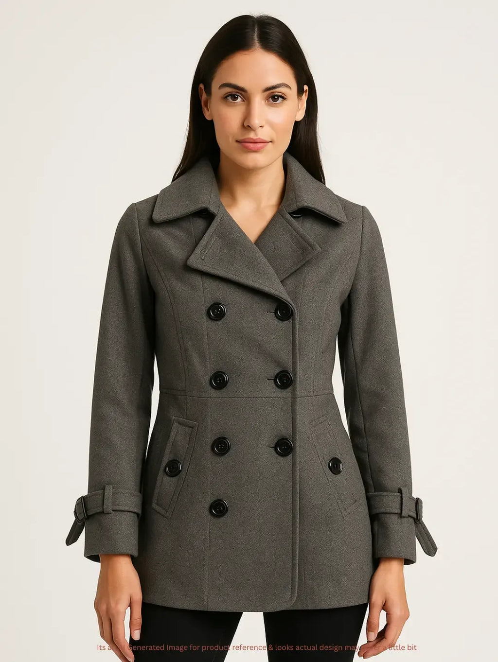 Forever 21 Women's Wool Short Coat