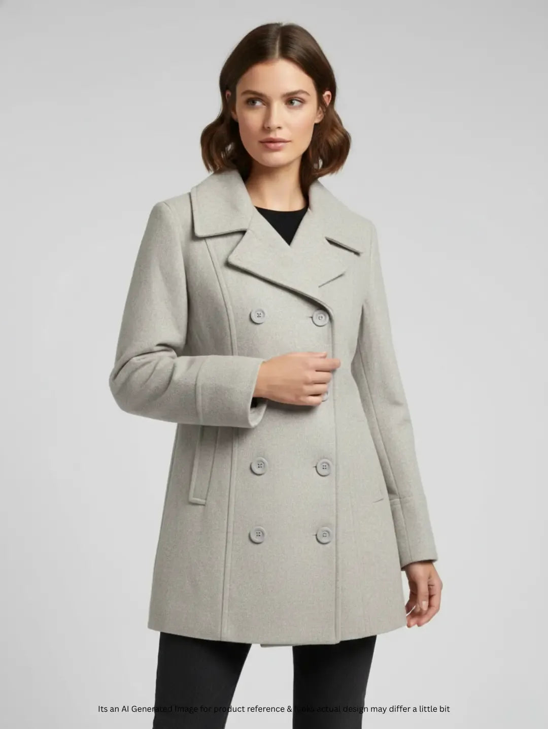 Bsuisses Collection Women's Wool Short Coat
