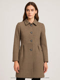 Zara Basic Women's Wool Mid Long Coat