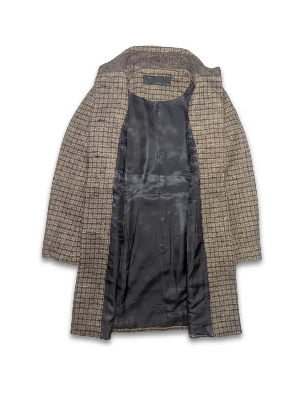 Zara Basic Women's Wool Mid Long Coat