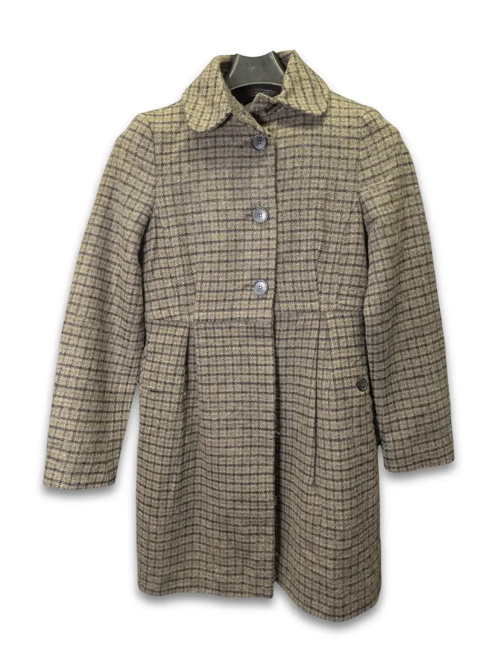 Zara Basic Women's Wool Mid Long Coat