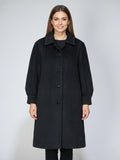 Canda Women's Wool Mid Long Coat