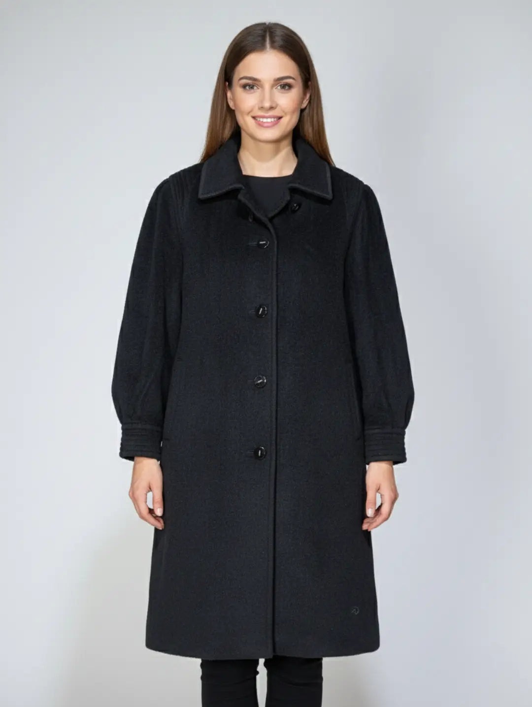 Canda Women's Wool Mid Long Coat