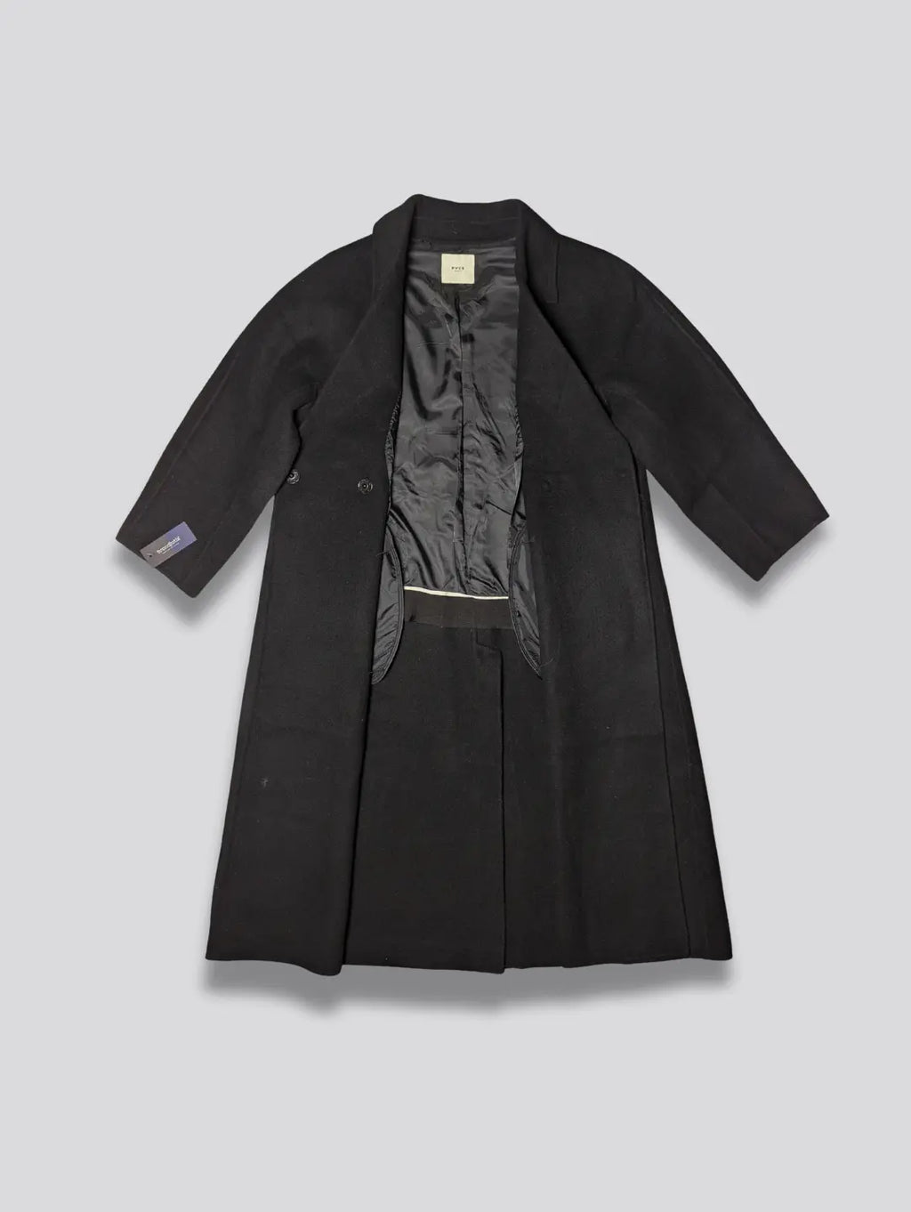 PVCS Women's Long Wool Coat