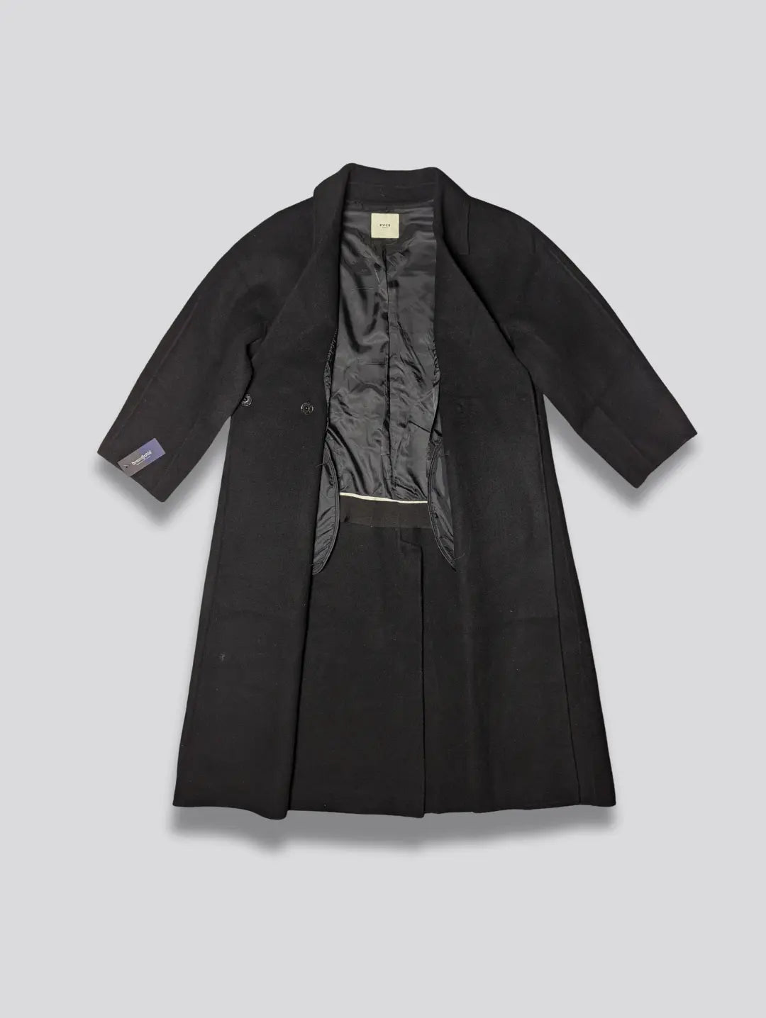 PVCS Women's Long Wool Coat