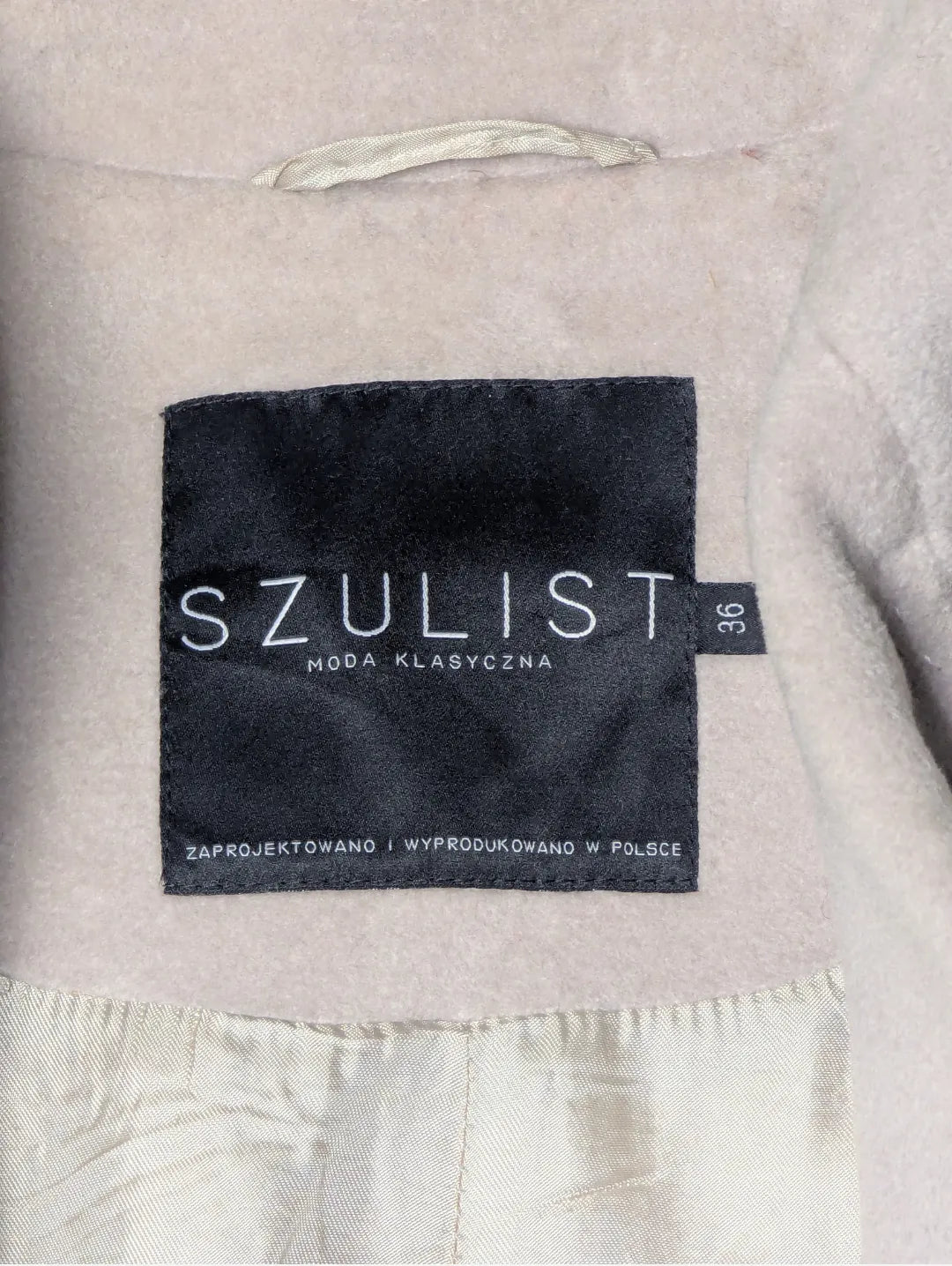 Szulist Women's Long Wool Coat