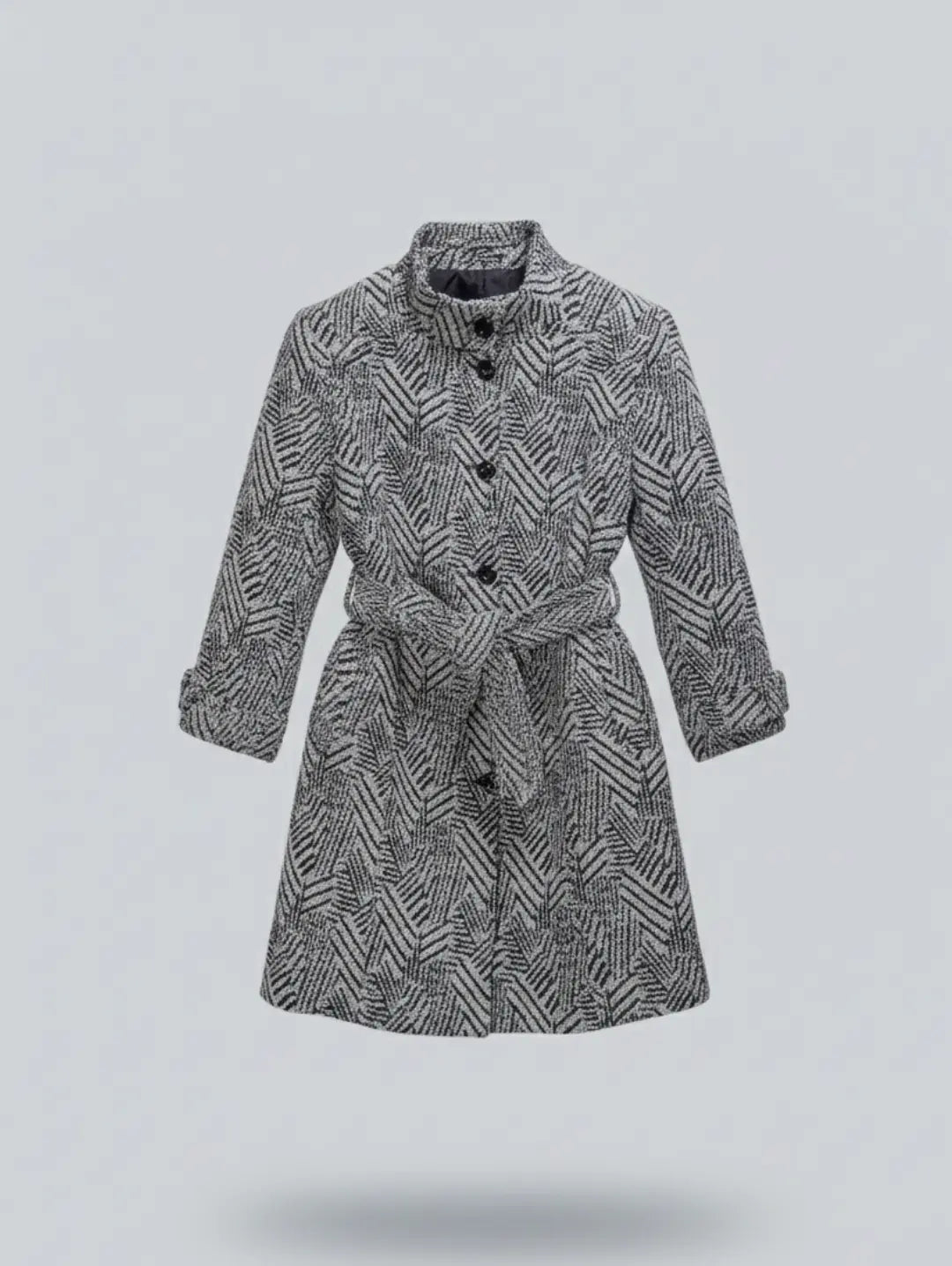 Doris Simon Women's Wool Mid Long Coat