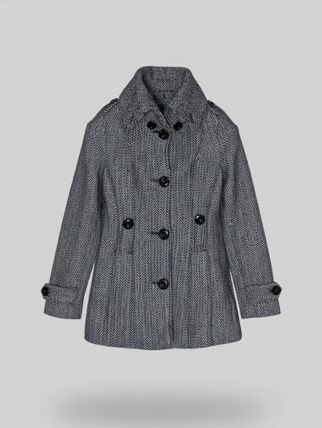 Amisu Women's Wool Short Coat