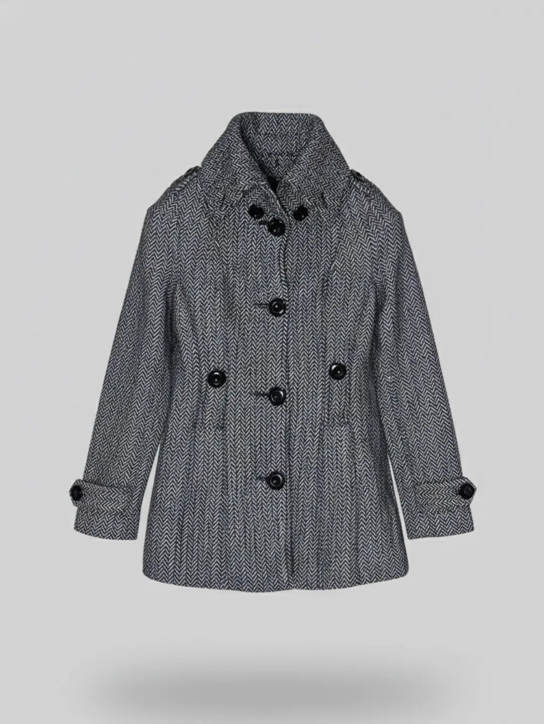 Amisu Women's Wool Short Coat