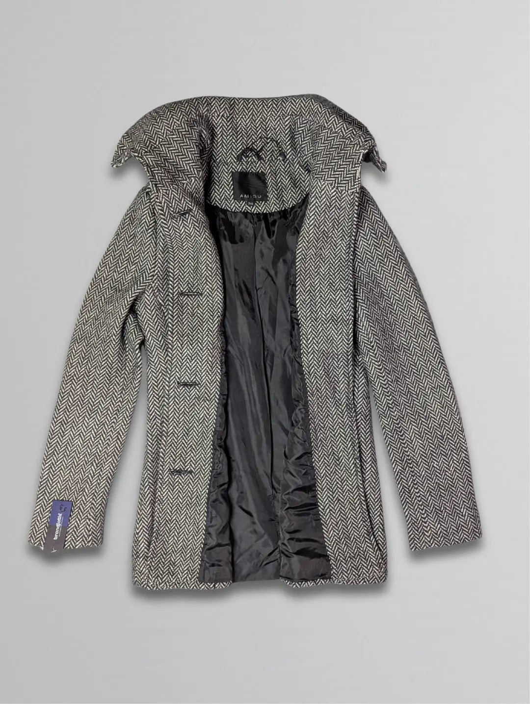 Amisu Women's Wool Short Coat