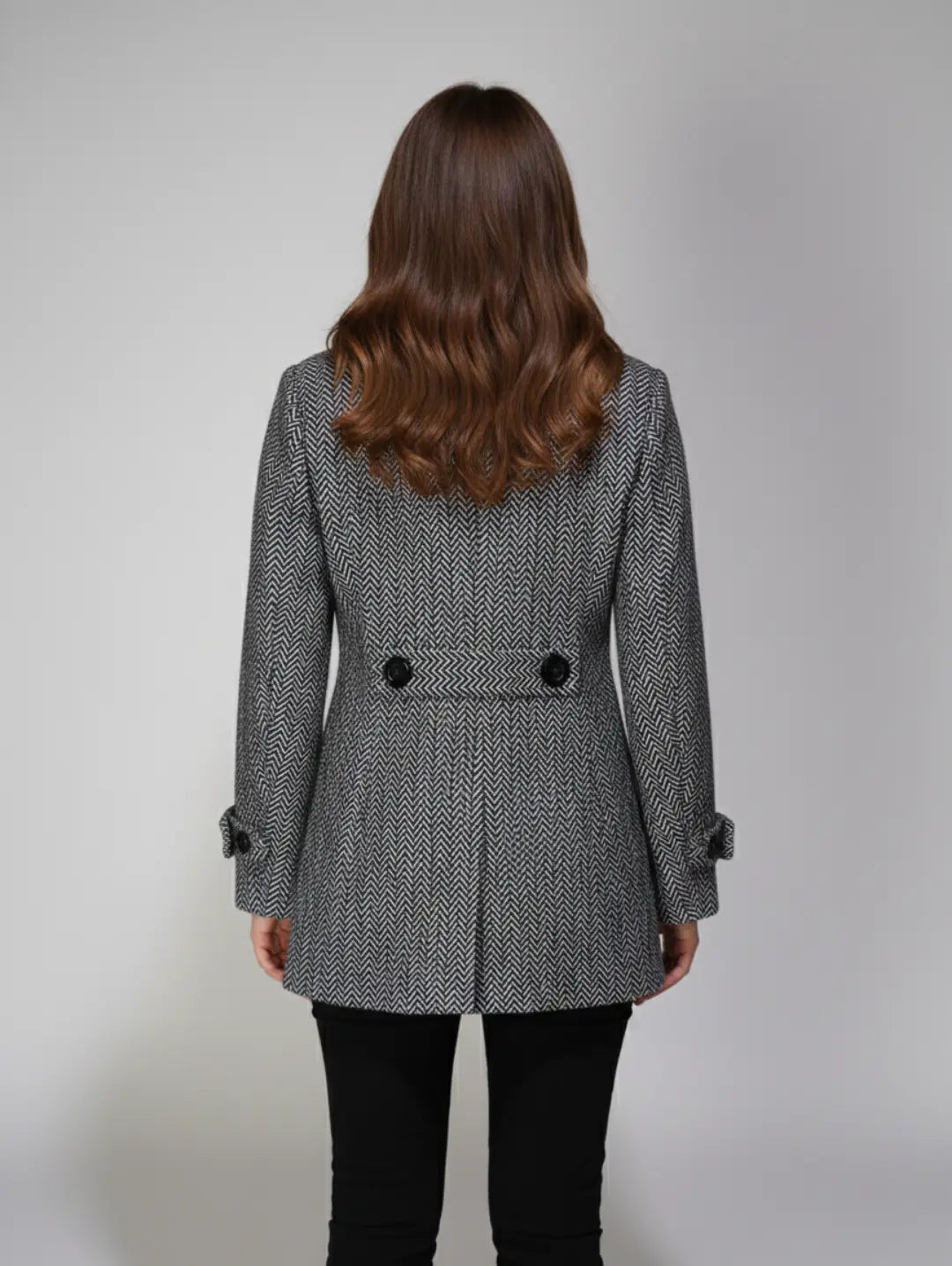Amisu Women's Wool Short Coat