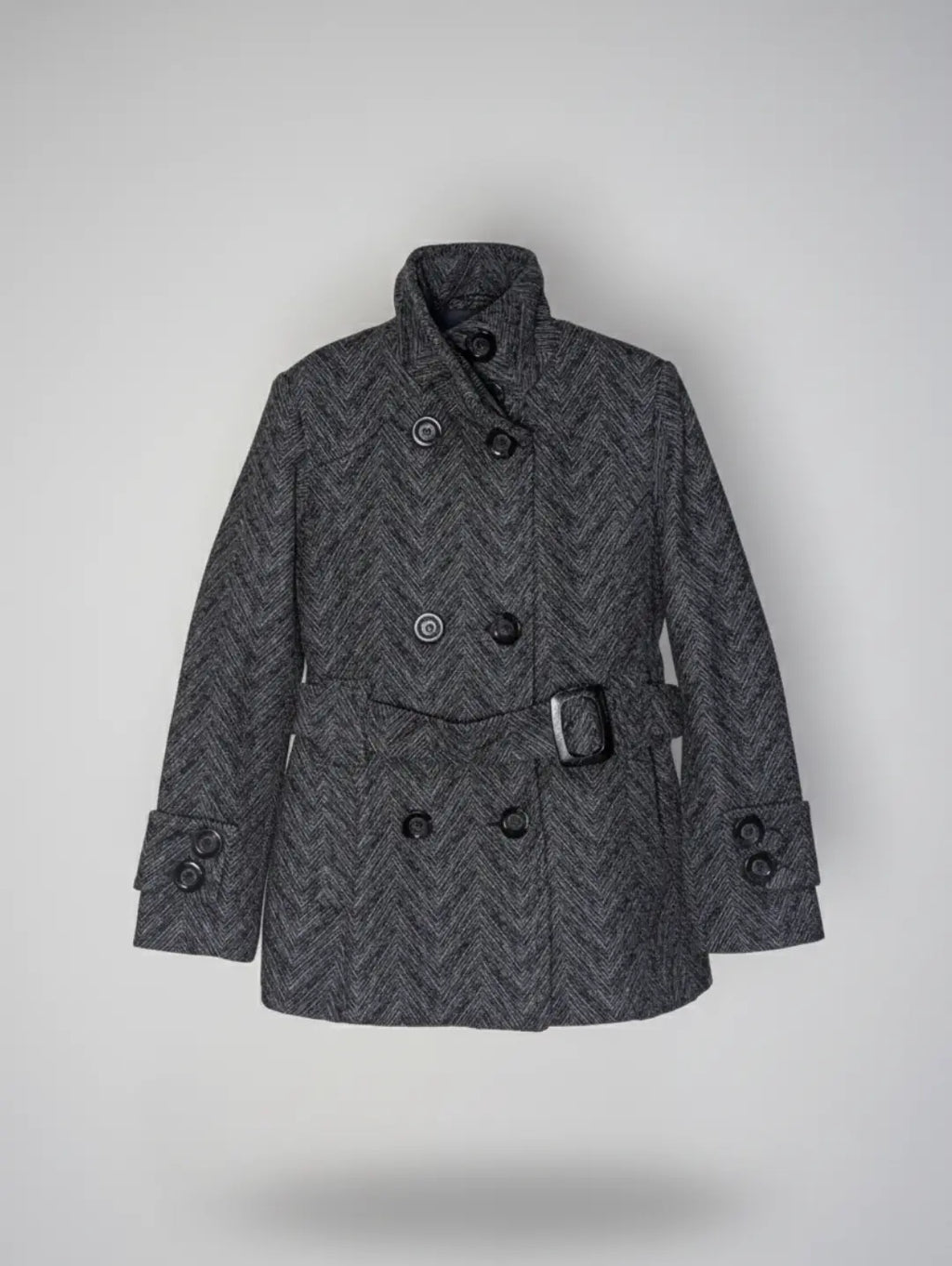 Fox Women's Long Wool Coat