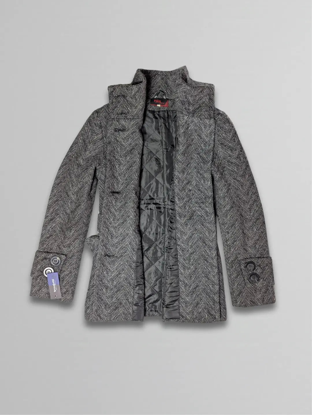 Fox Women's Long Wool Coat