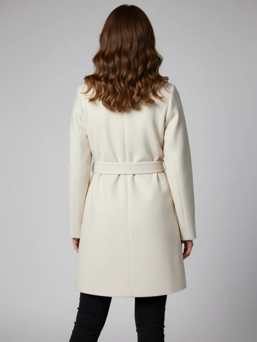 Nice Claup Women's Wool Mid Long Coat