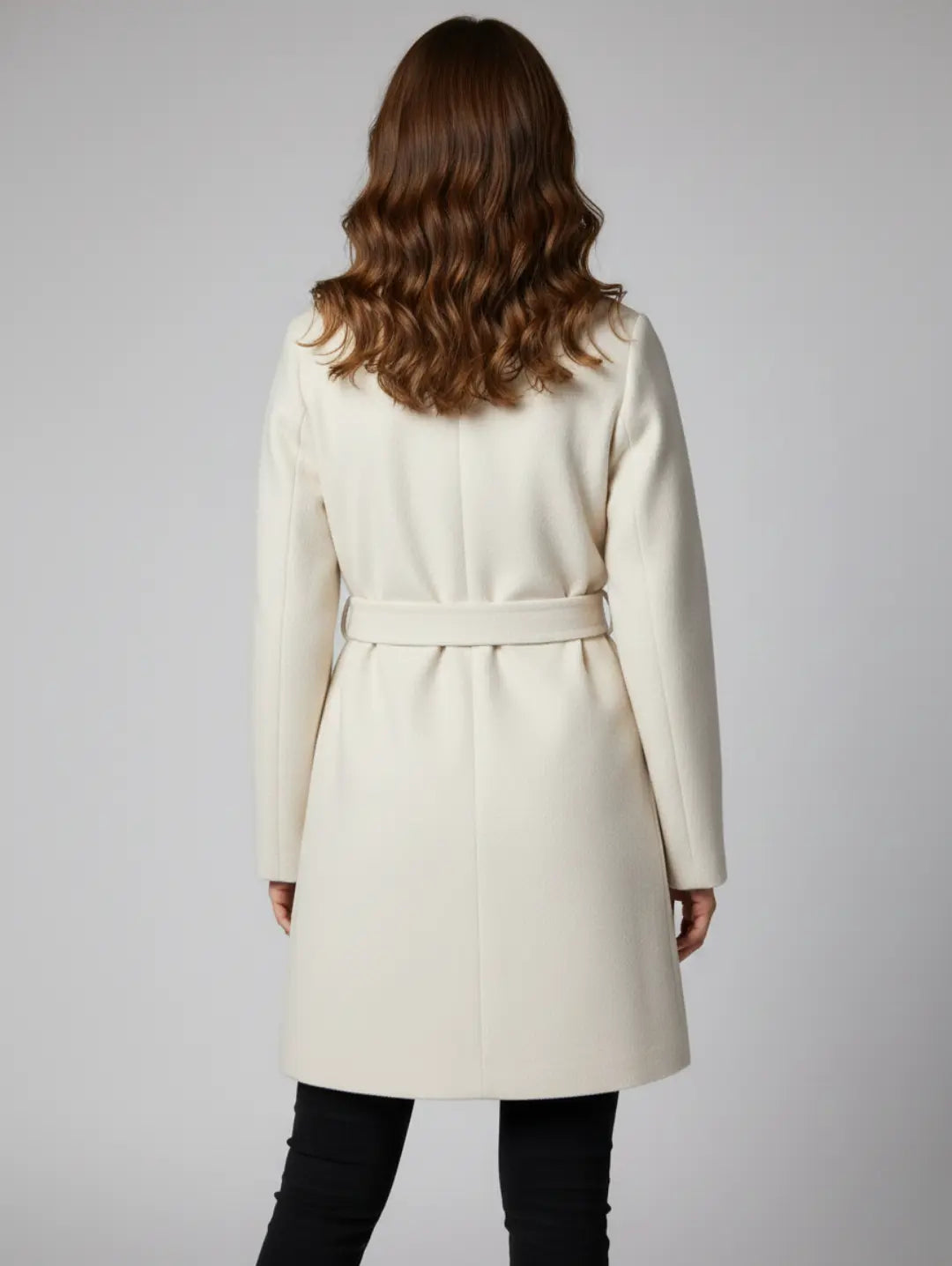 Nice Claup Women's Wool Mid Long Coat