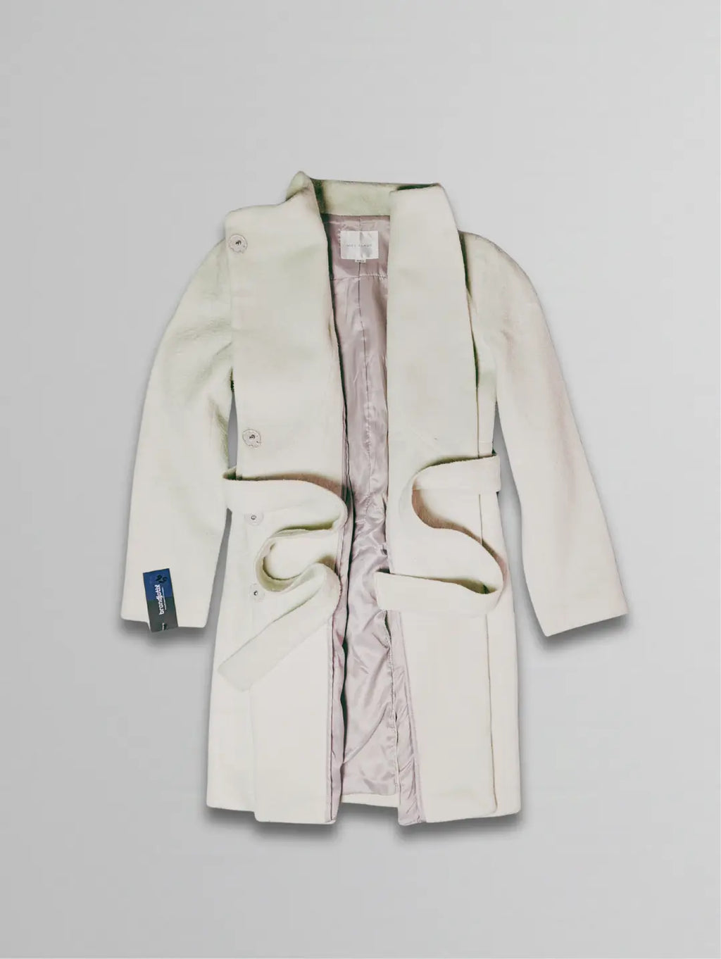 Nice Claup Women's Wool Mid Long Coat