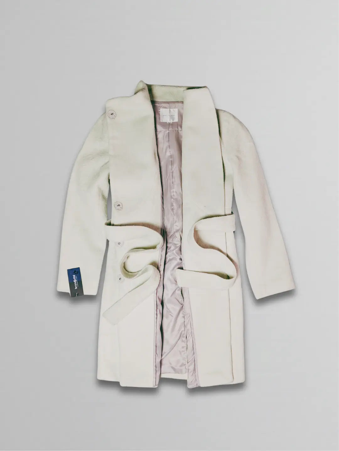 Nice Claup Women's Wool Mid Long Coat