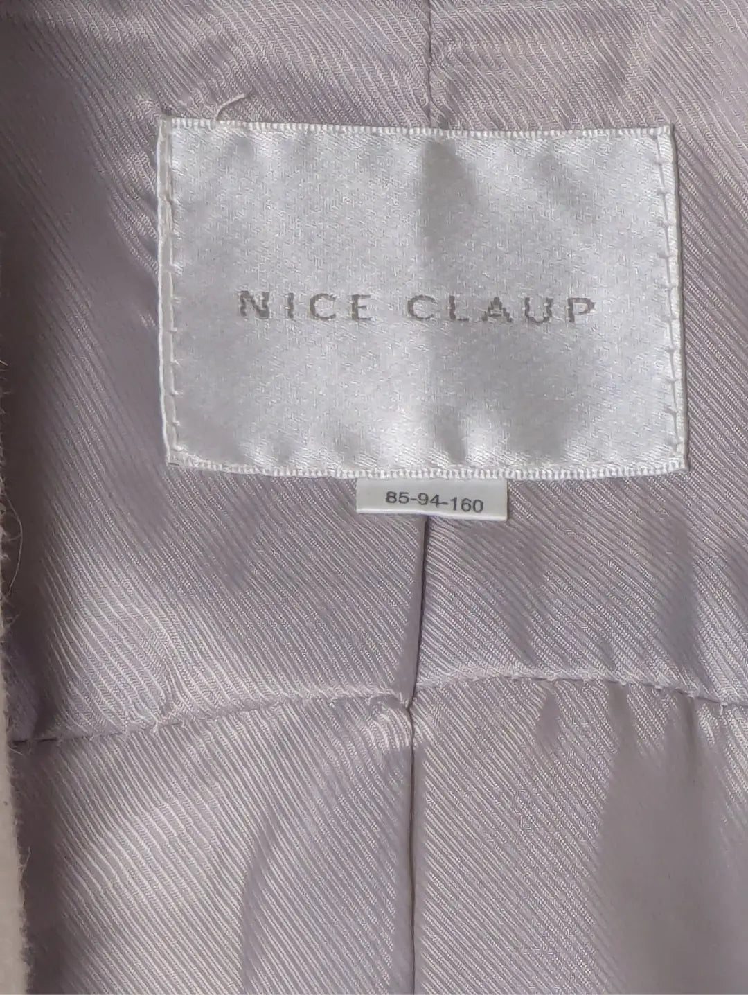 Nice Claup Women's Wool Mid Long Coat