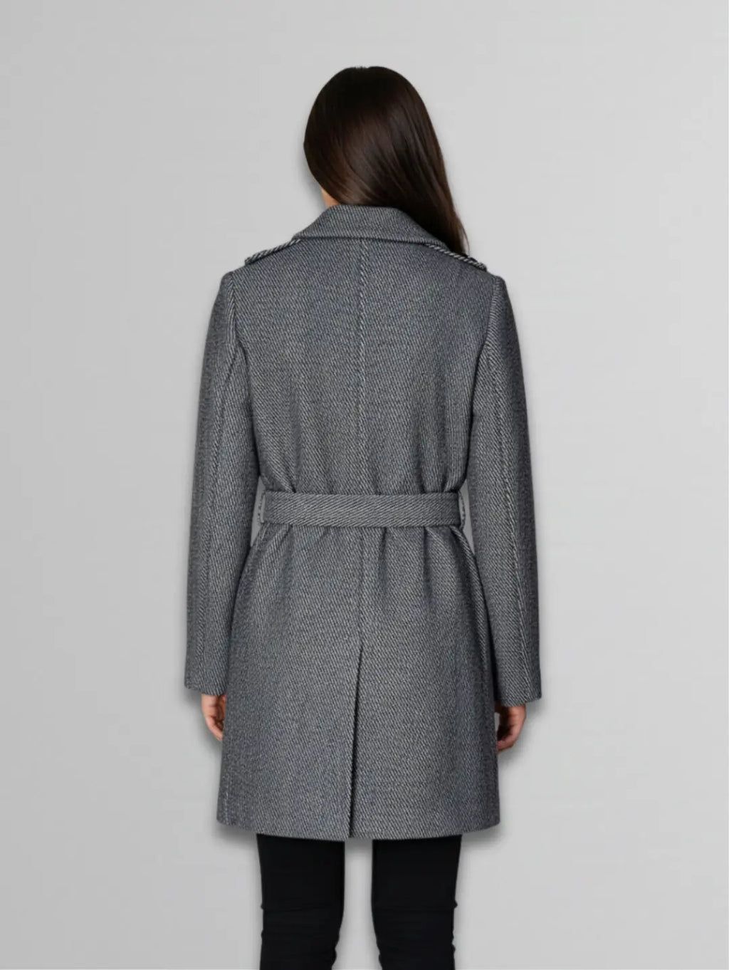 Gabriella Benelli Women's Wool Mid Long Coat