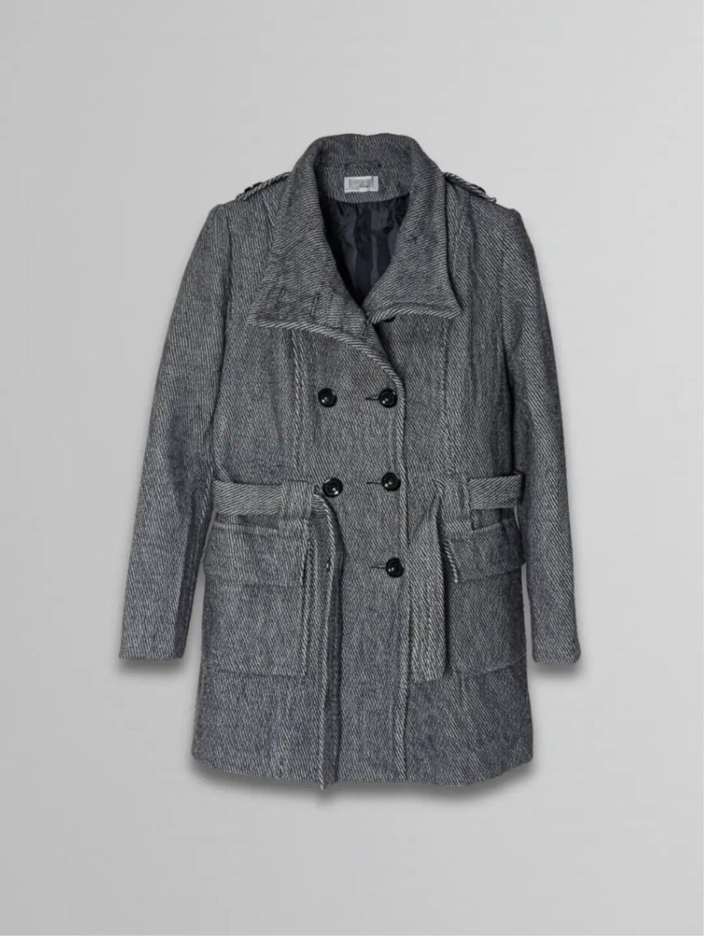 Gabriella Benelli Women's Wool Mid Long Coat