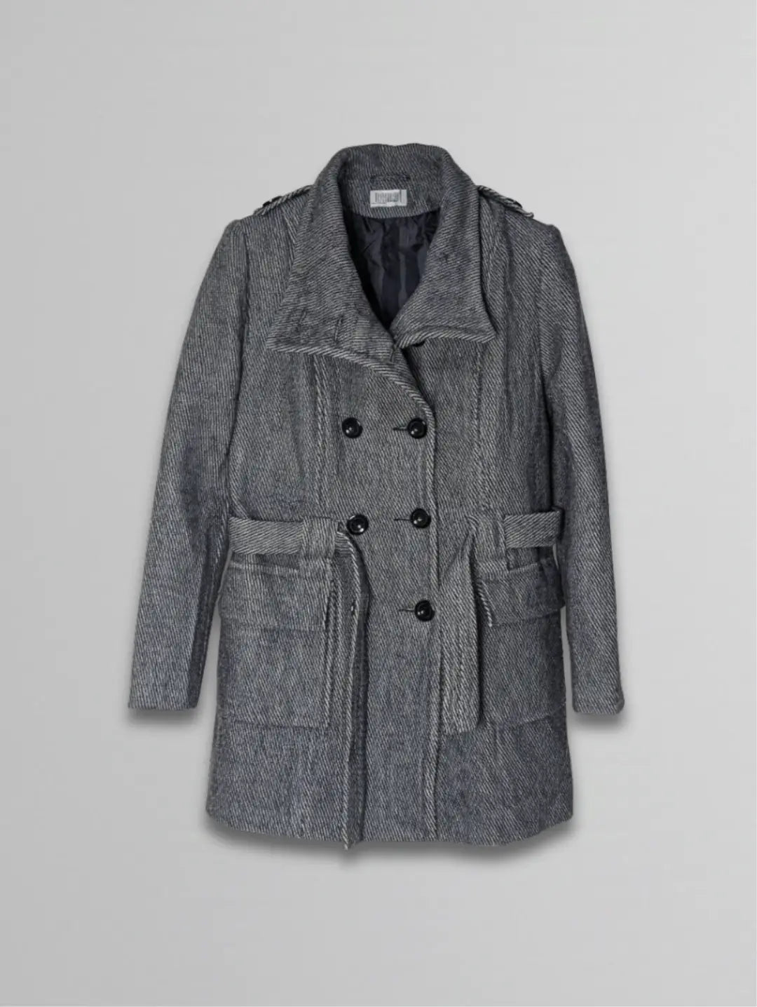 Gabriella Benelli Women's Wool Mid Long Coat