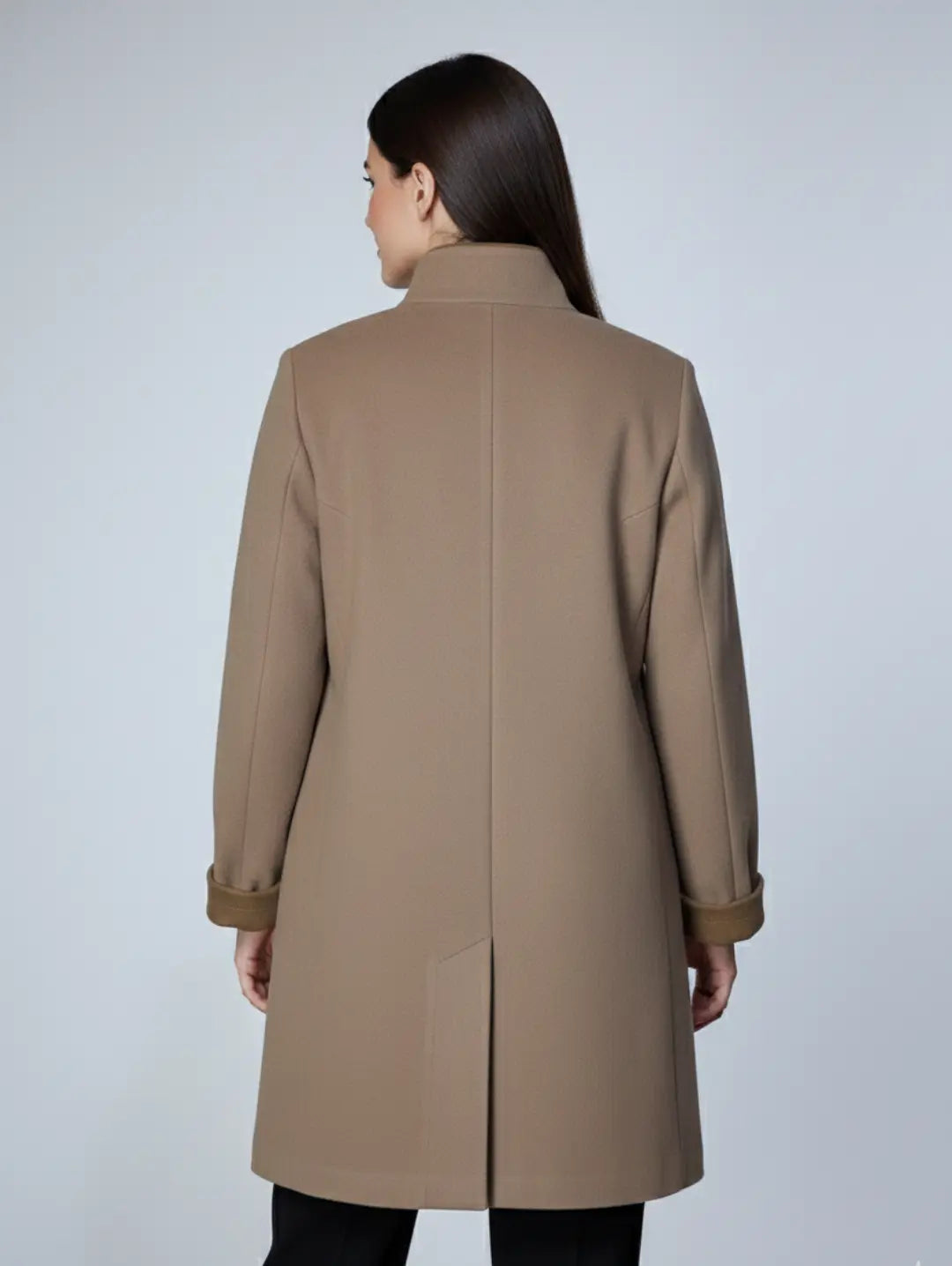 Women's Canda Wool Mid Long Coat