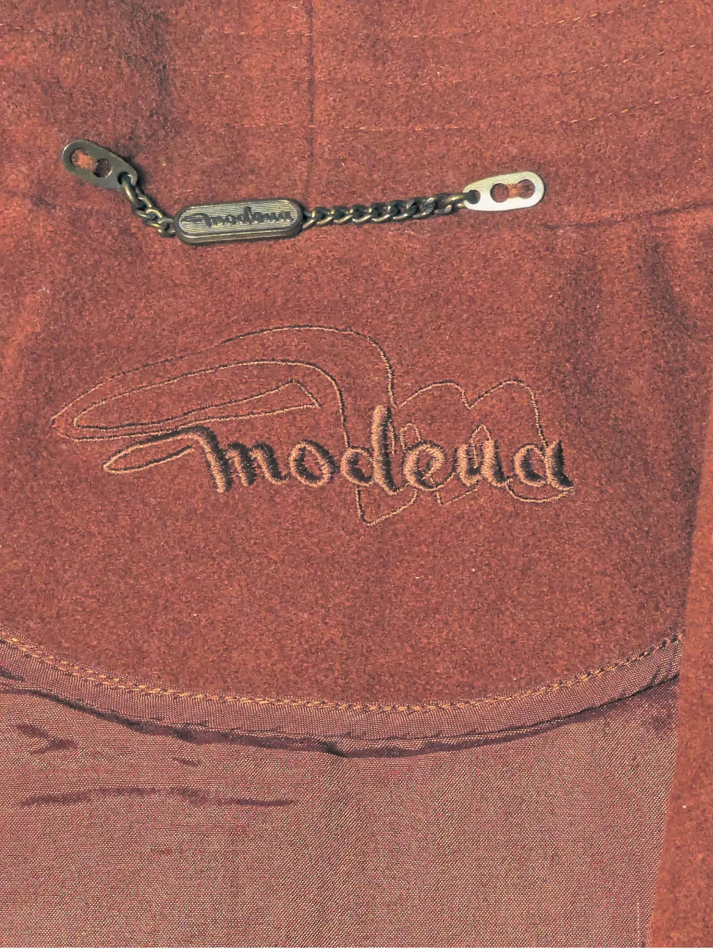 Modeua Women's Long Italian Coat