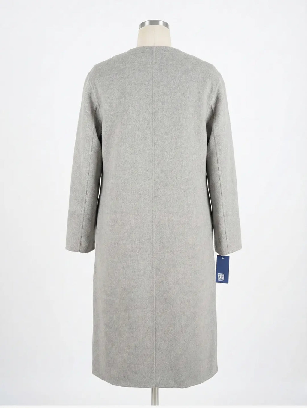 Erume Women's Long Wool Coat Hand Made