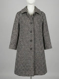 DelMod Women's Long Wool Coat