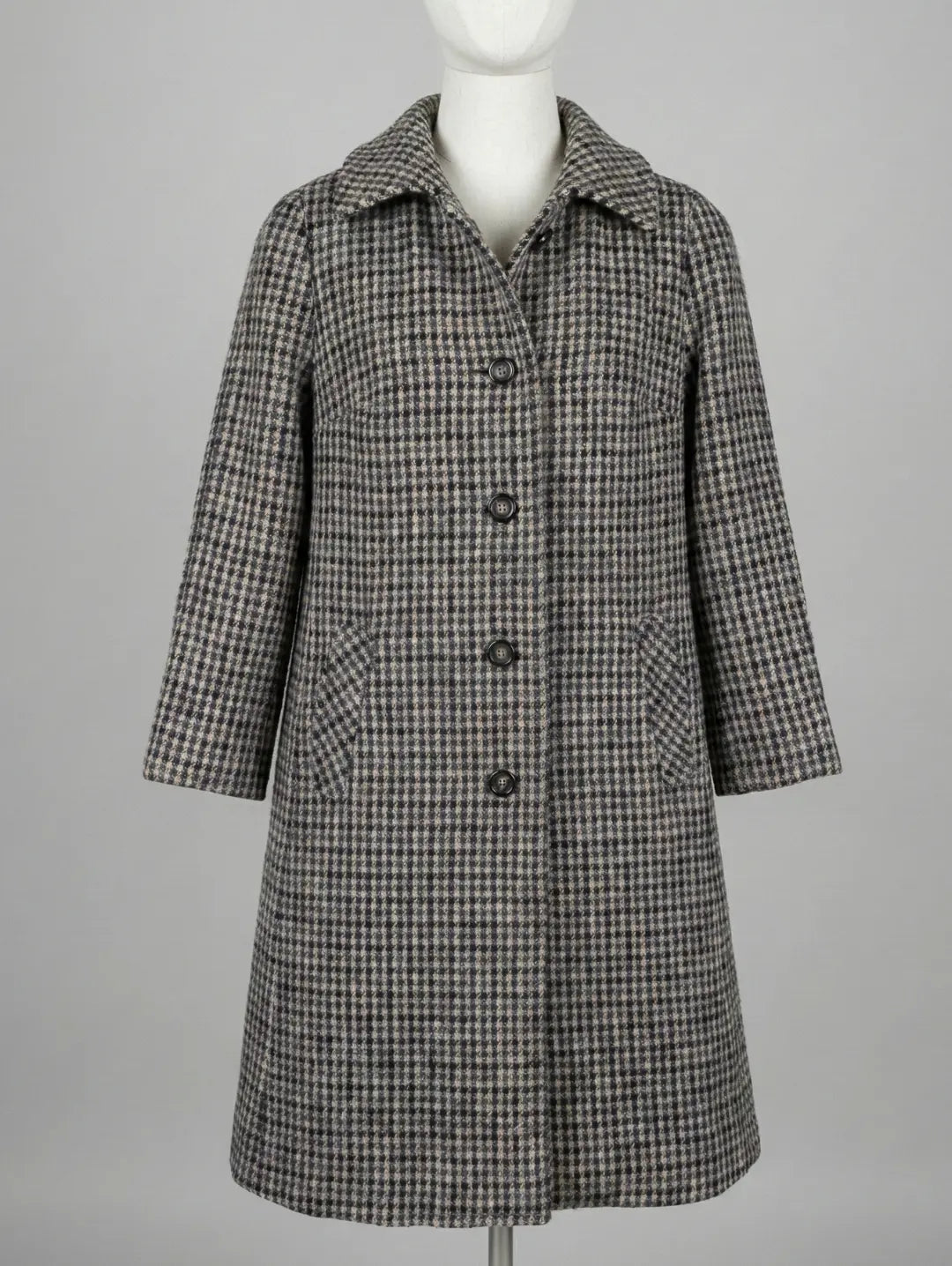 DelMod Women's Long Wool Coat