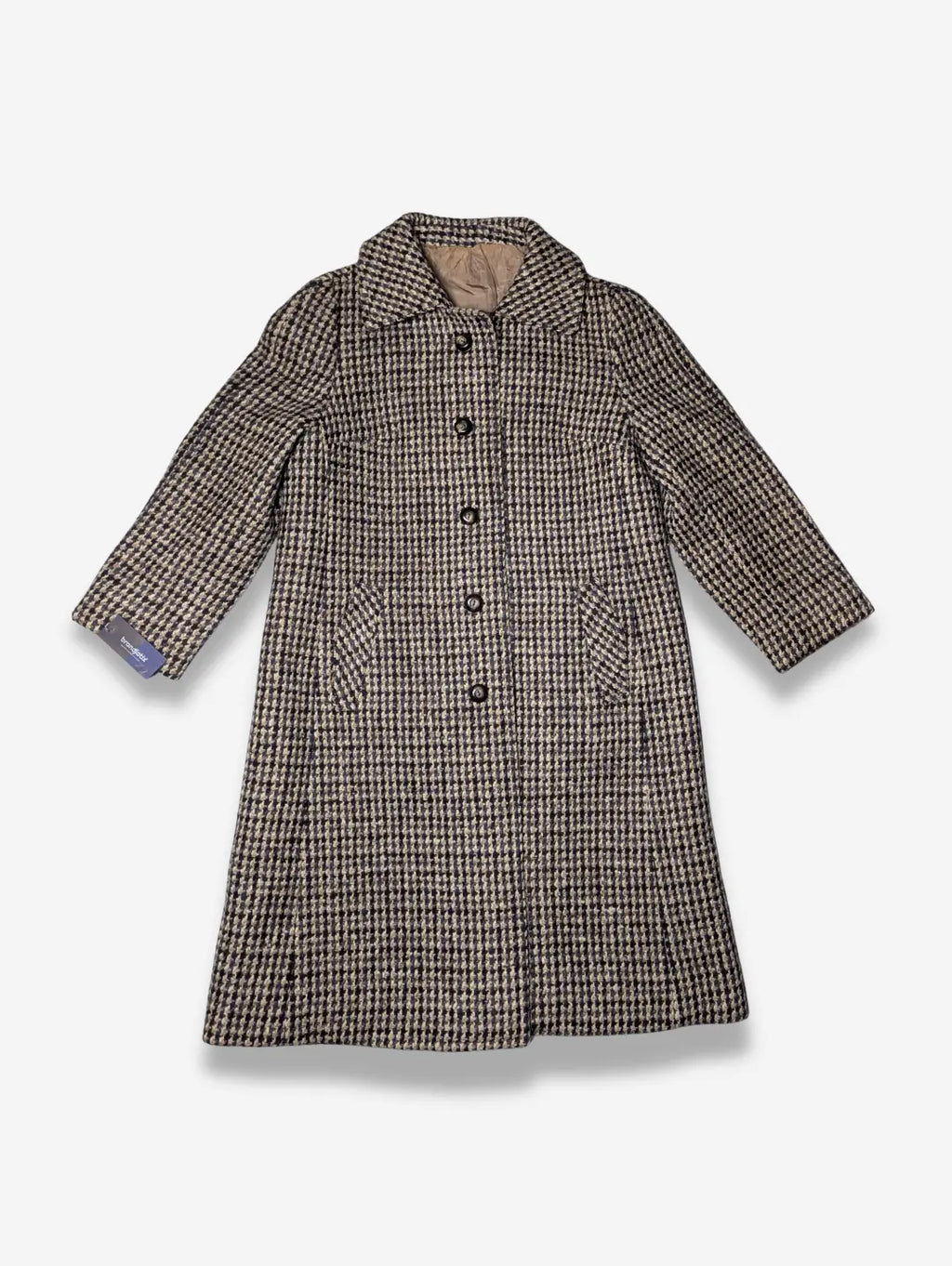 DelMod Women's Long Wool Coat