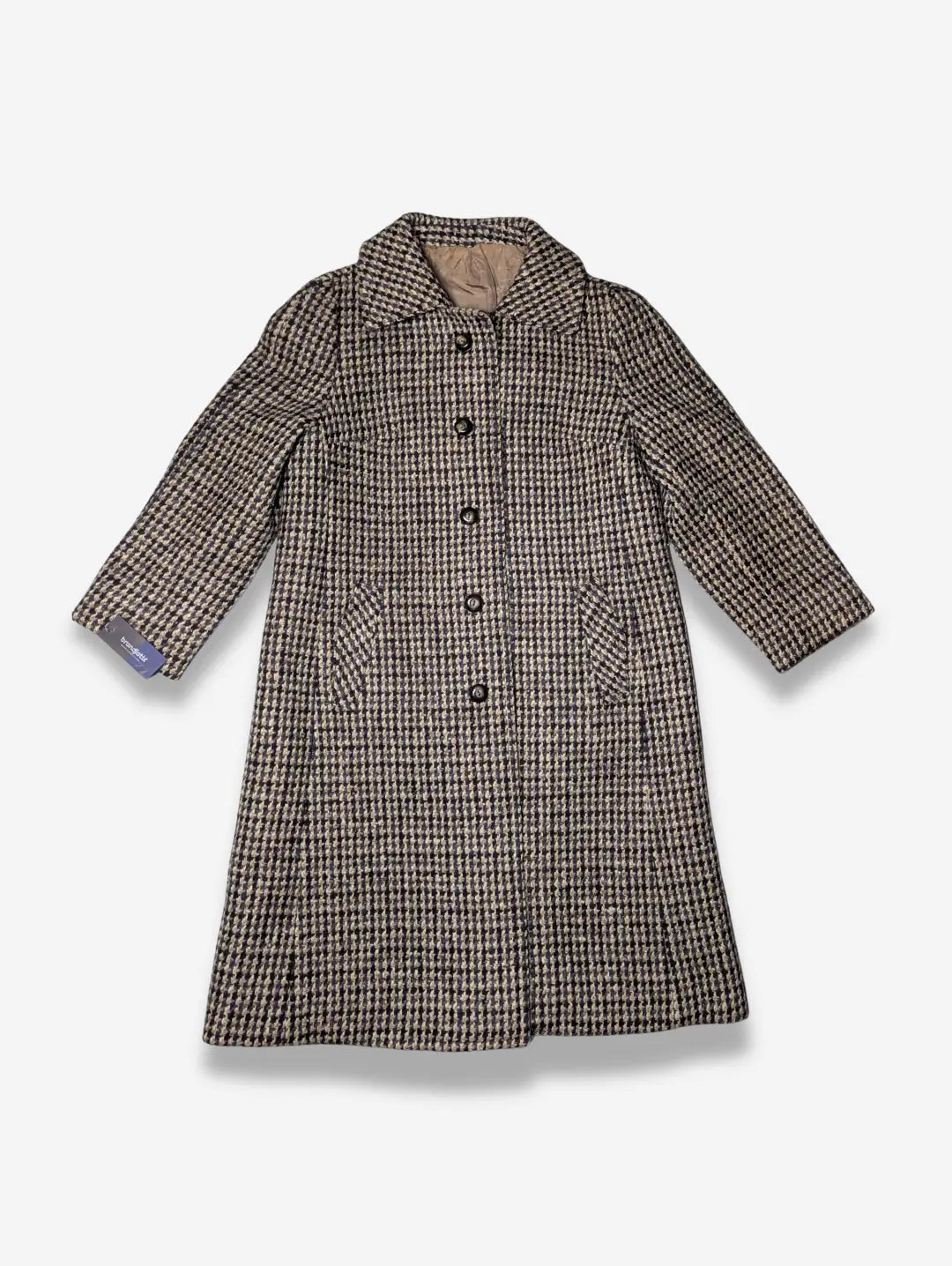 DelMod Women's Long Wool Coat