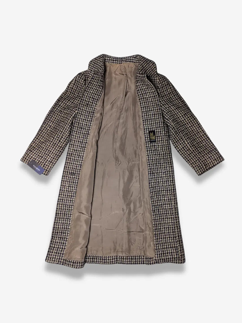 DelMod Women's Long Wool Coat