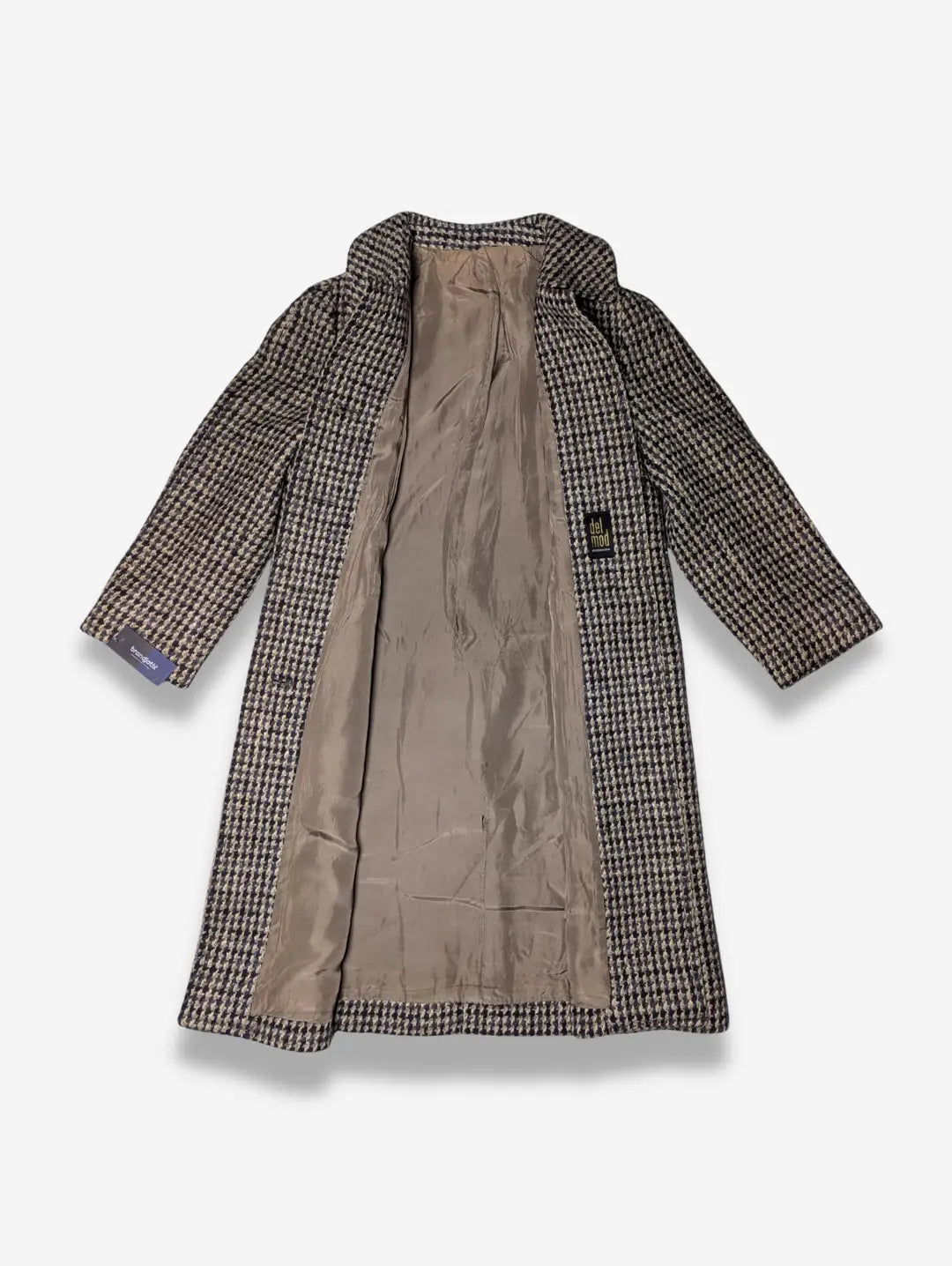 DelMod Women's Long Wool Coat