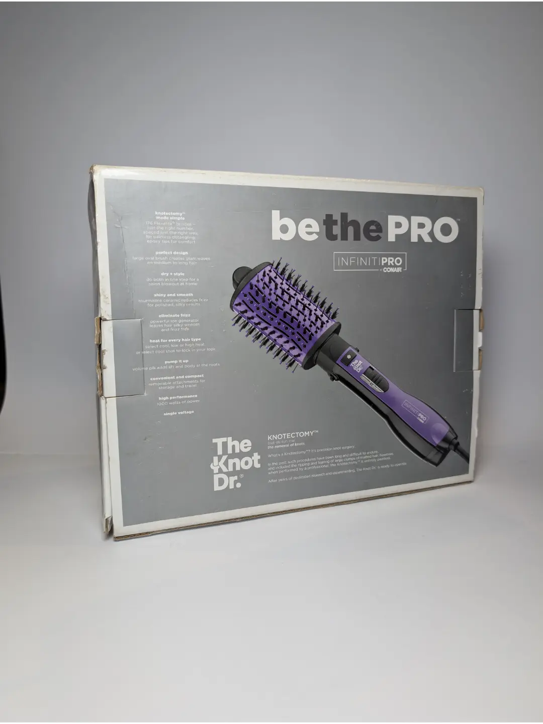 InfinitiPRO by Conair® The Knot Dr.® All-In-One Dryer Brush