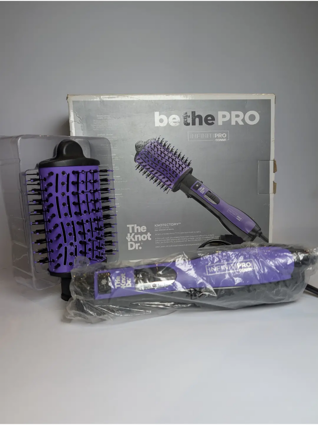InfinitiPRO by Conair® The Knot Dr.® All-In-One Dryer Brush