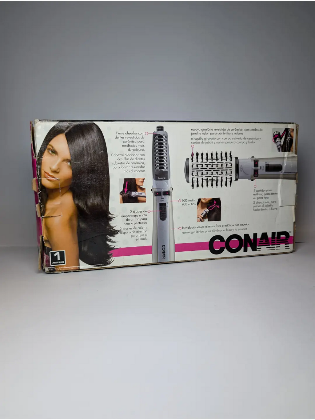 Conair® Ionic Hot Air Styler & Rotating Brush (Model 2735BR)