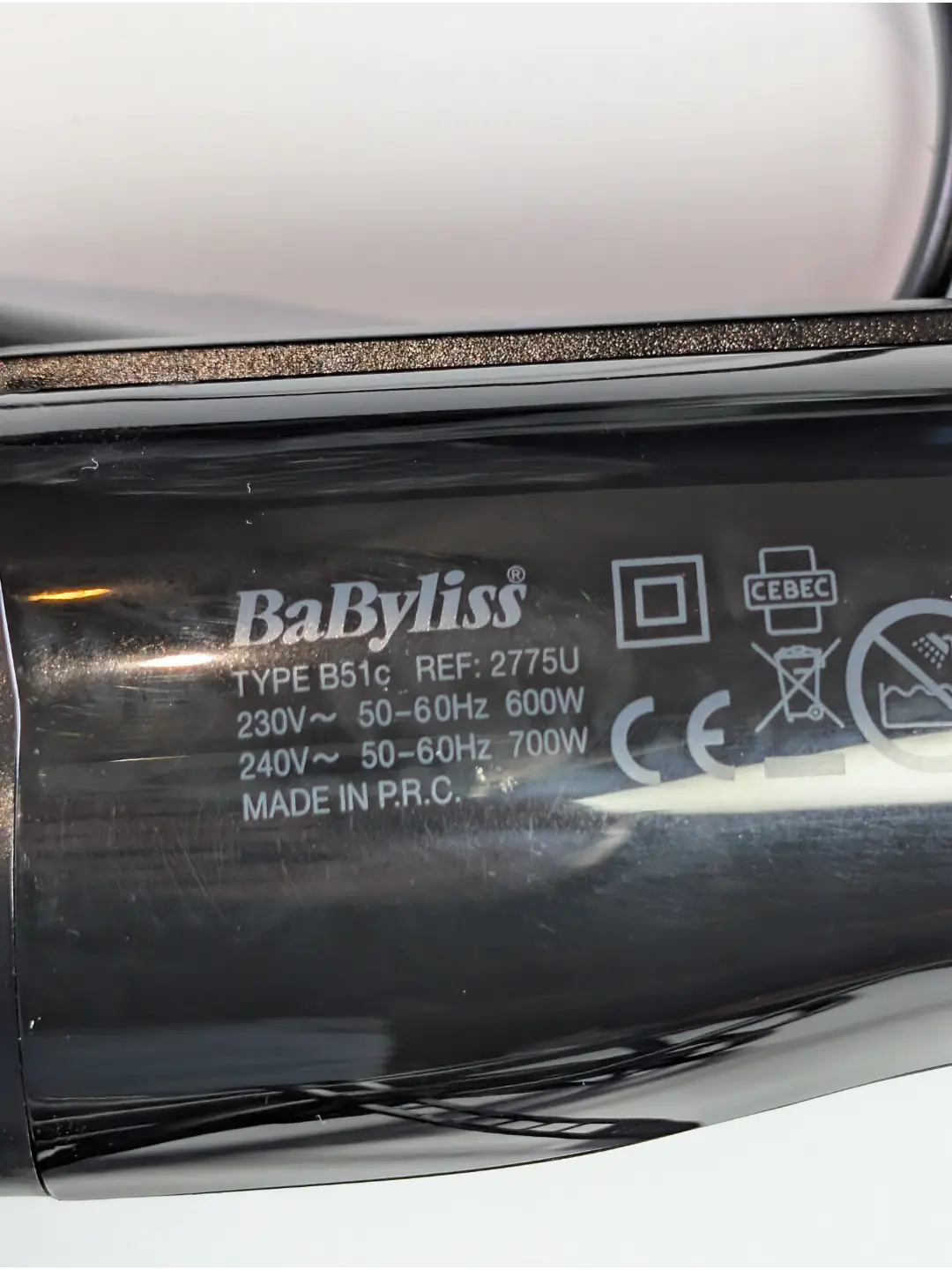 BaByliss 2775U Big Hair Rotating Styler