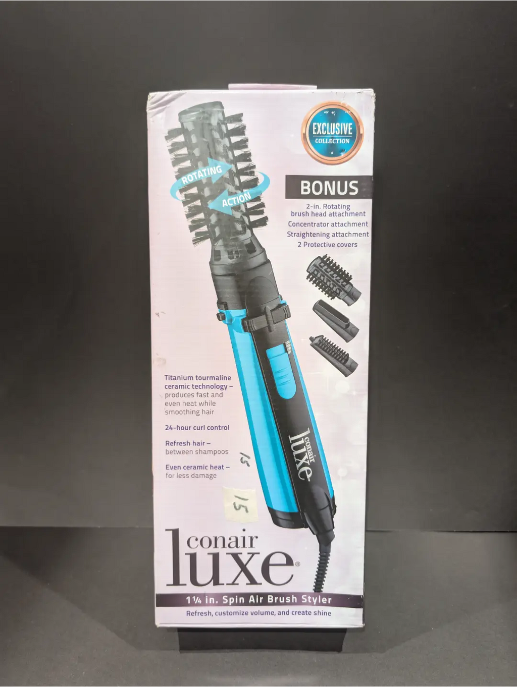 Conair Luxe Spin Air Brush