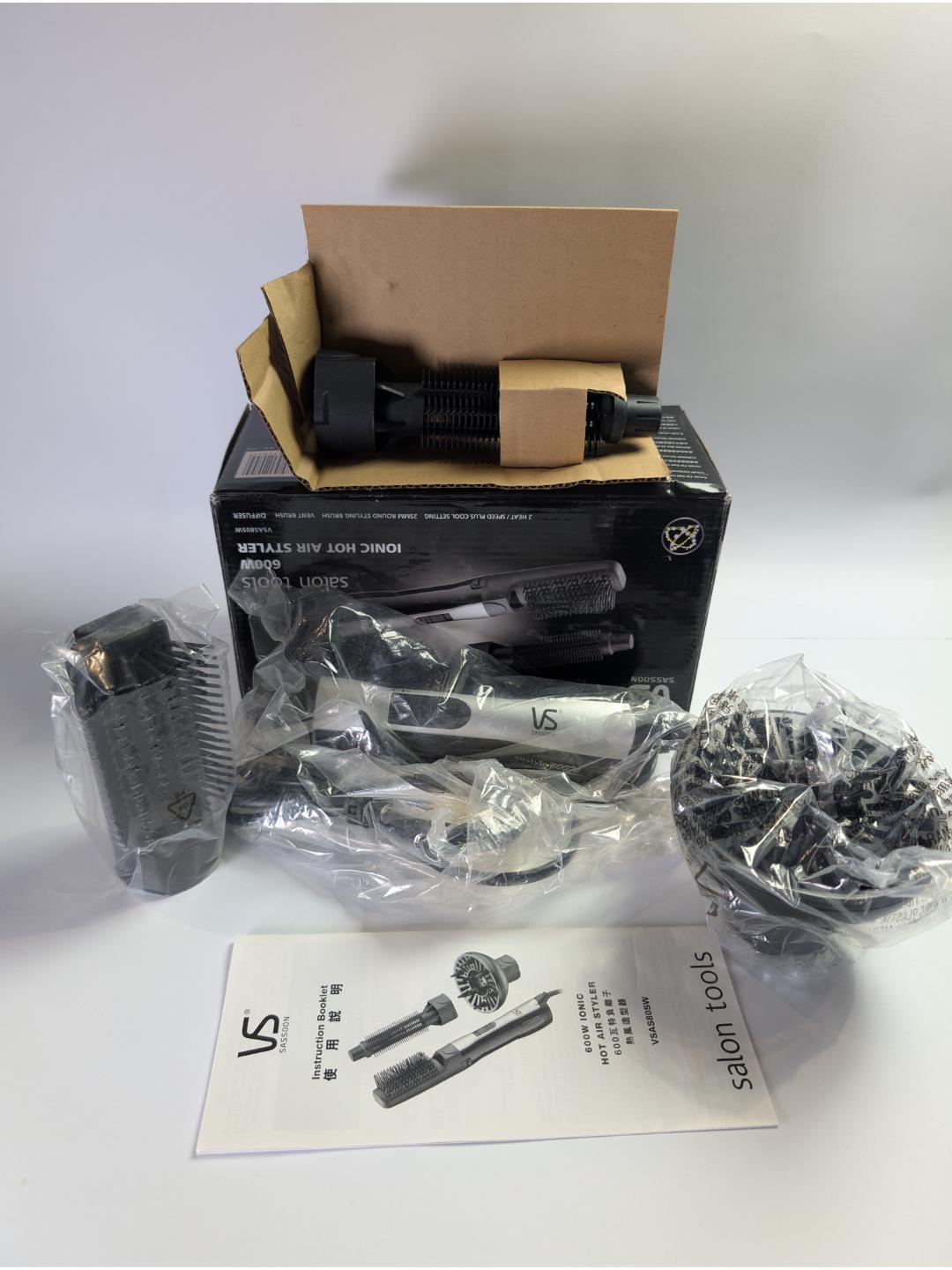 VS Sassoon 600W Ionic Hot Air Styler