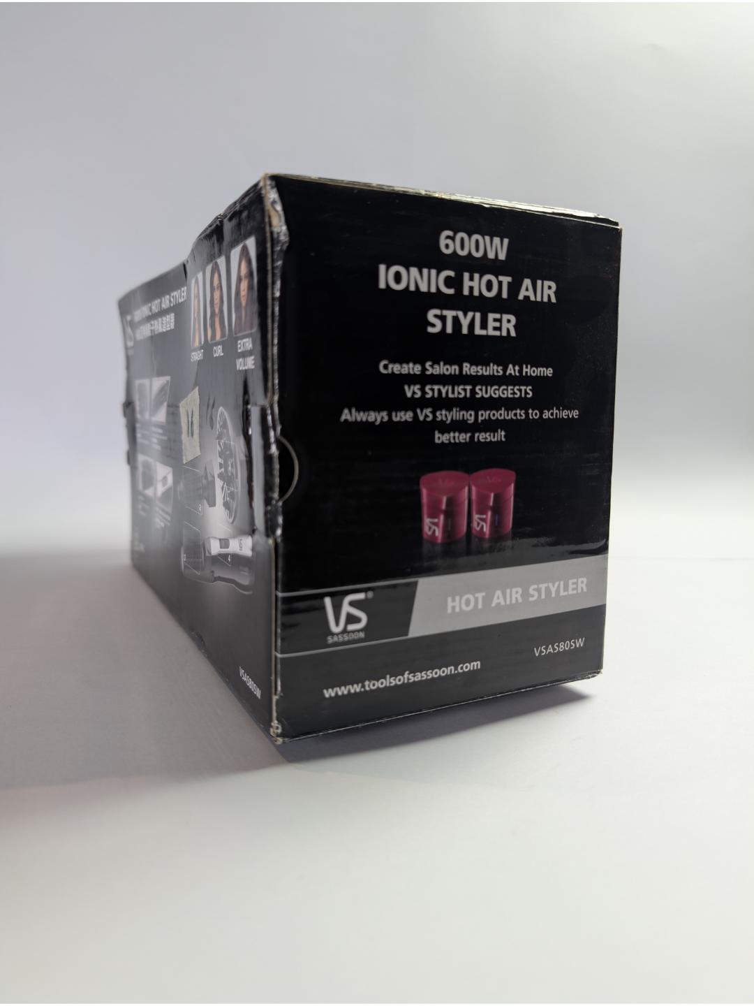 VS Sassoon 600W Ionic Hot Air Styler