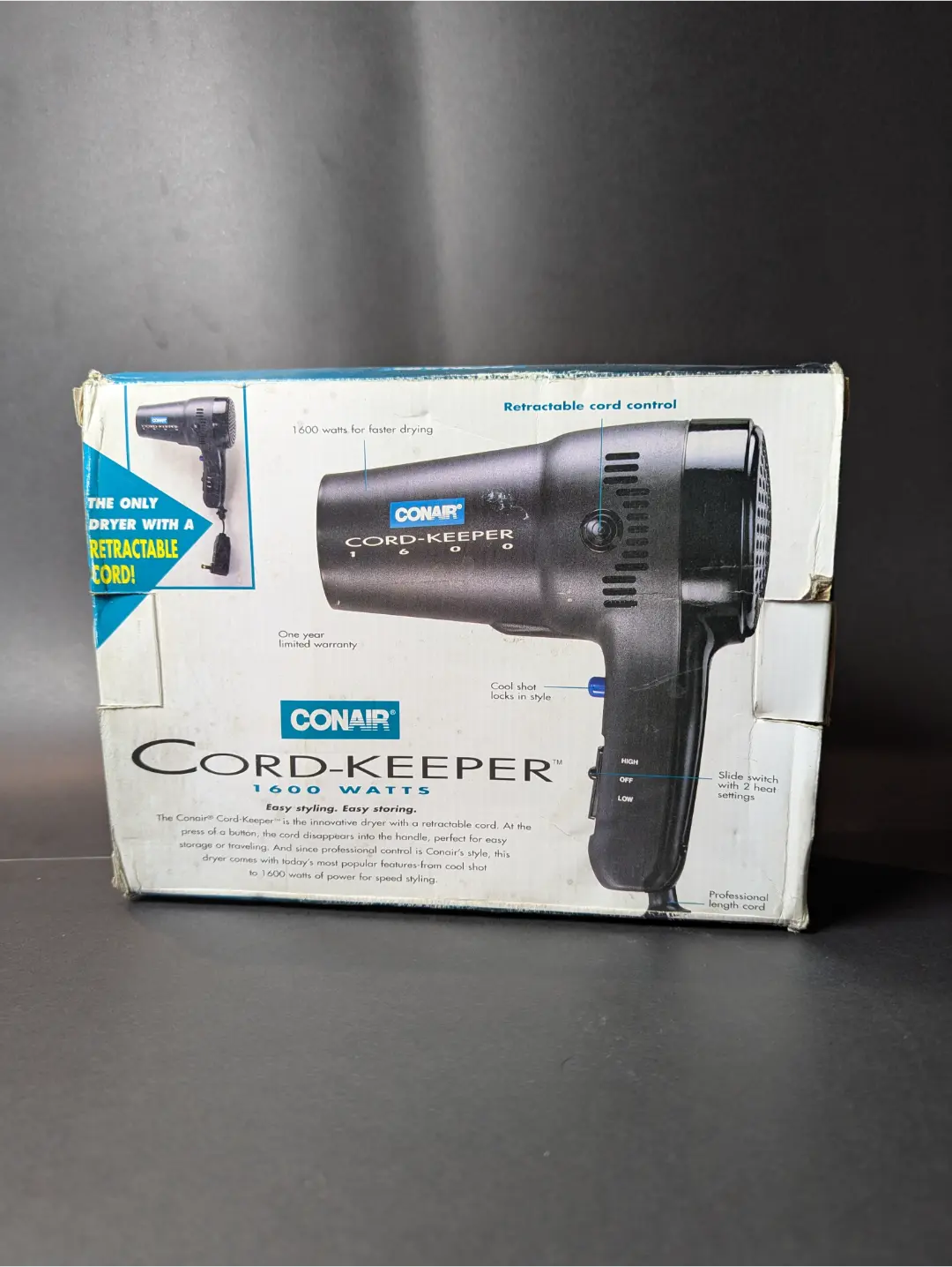 Conair Cord-Keepr Hair Dryer