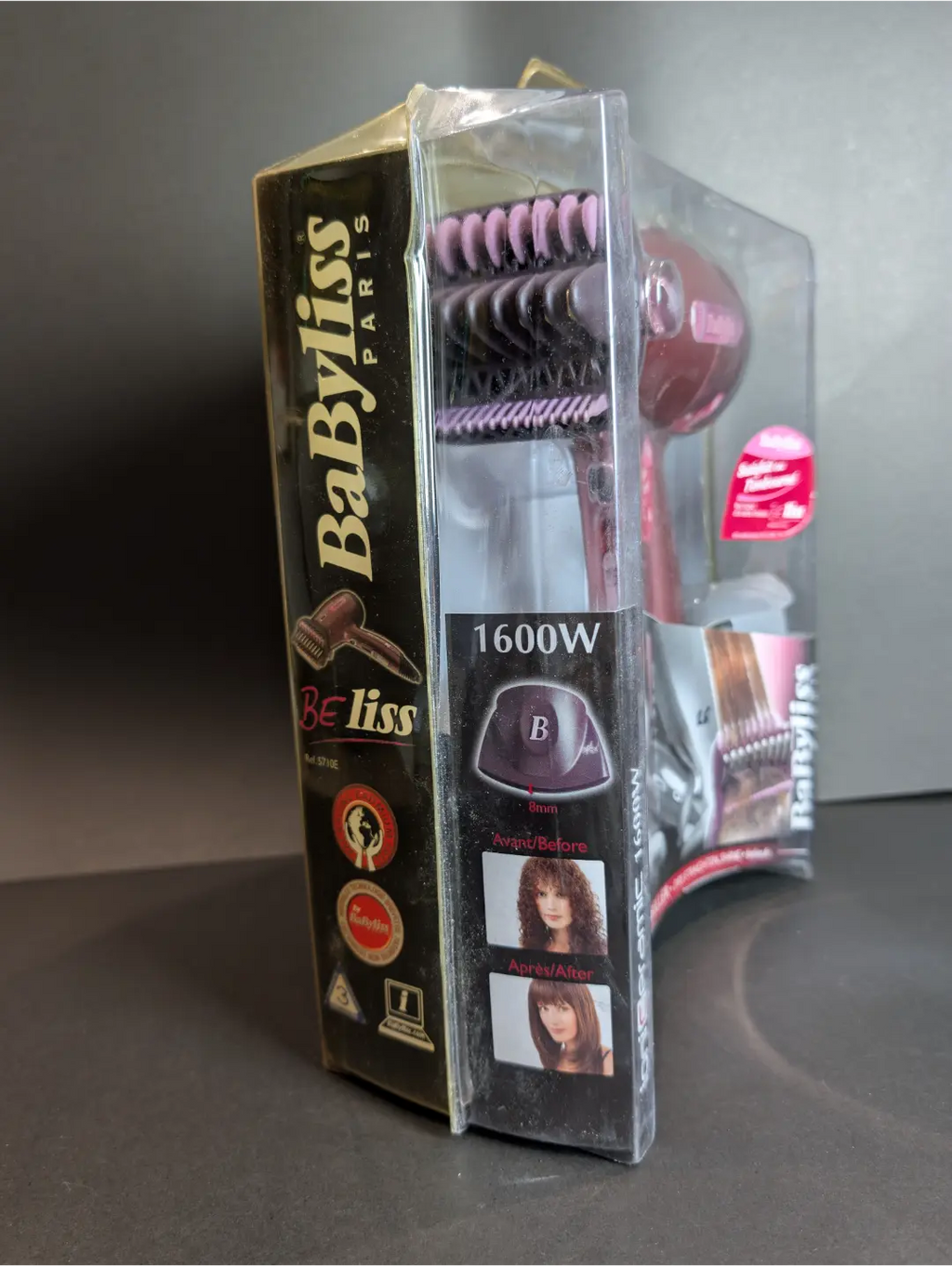BaByliss  BeLiss Ionic Ceramic 1600W (Ref. 5710E)