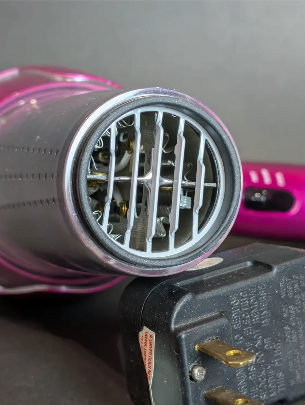 InfinitiPro by Conair 1875W Translucent Styler Hair Dryer