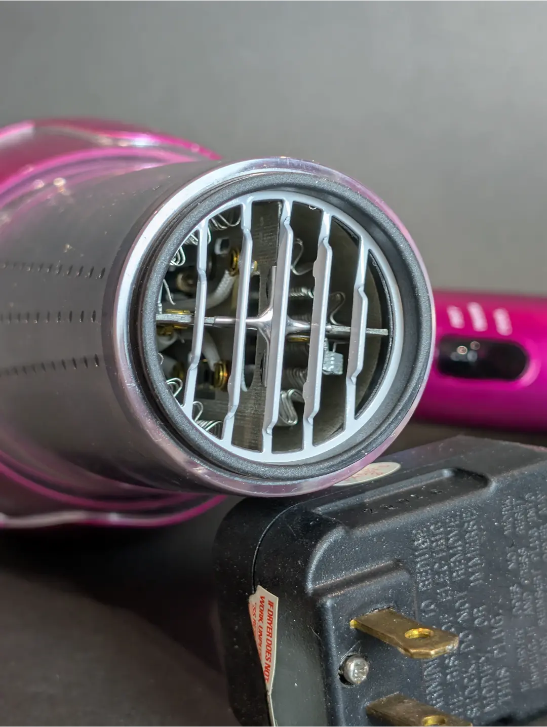 InfinitiPro by Conair 1875W Translucent Styler Hair Dryer