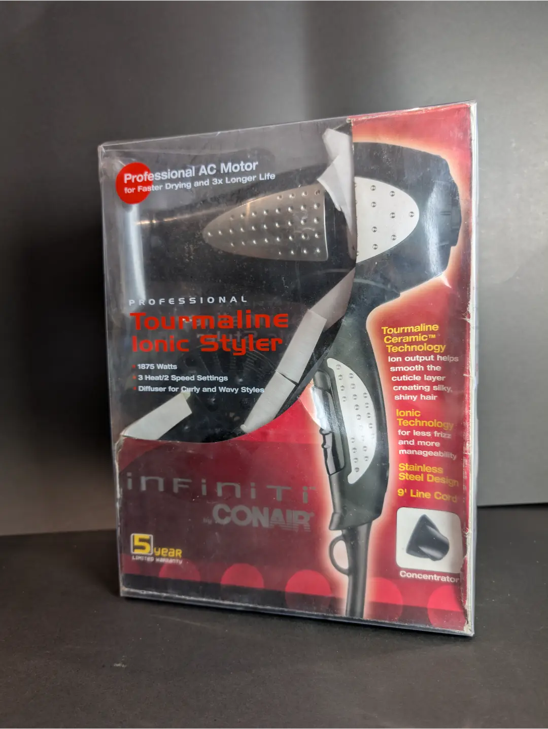InfinitiPRO by Conair Professional Tourmaline Ionic Styler