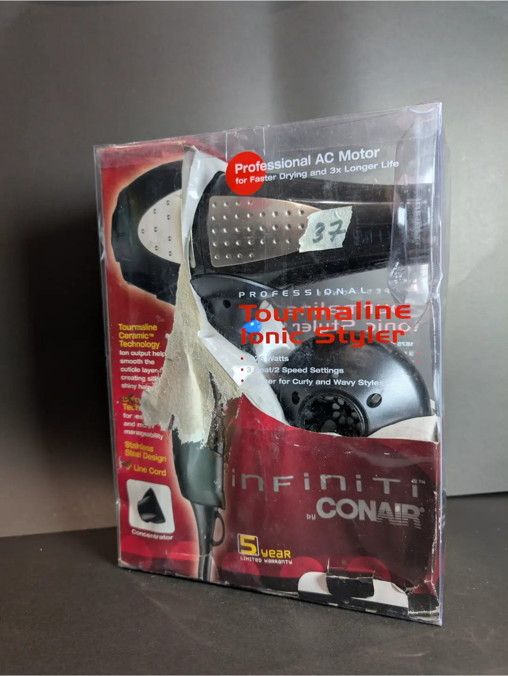 InfinitiPRO by Conair Professional Tourmaline Ionic Styler