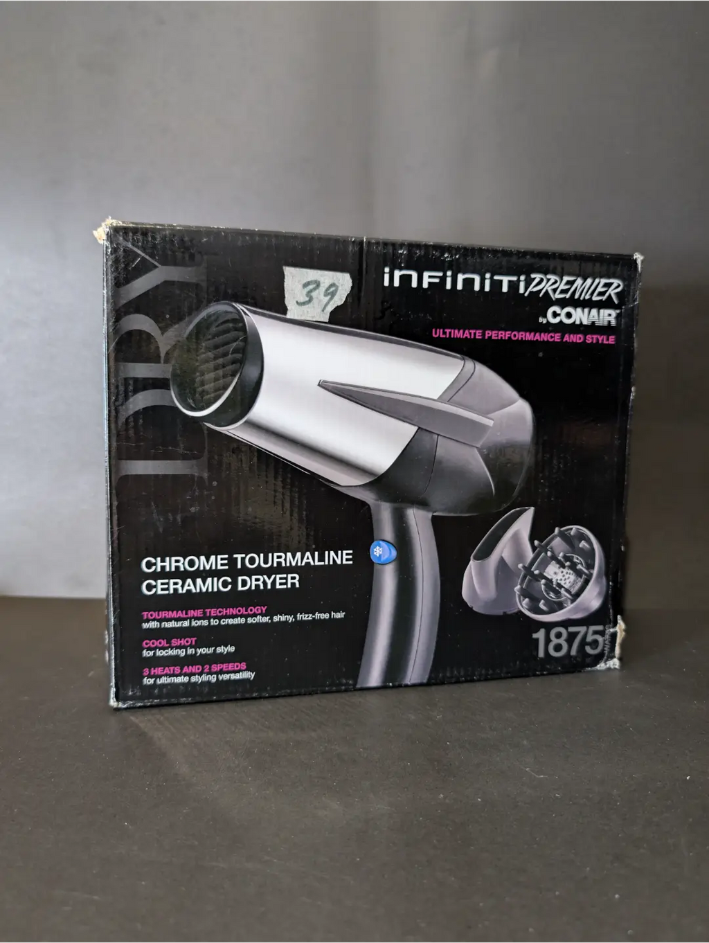 InfinitiPRO by Conair® 1875 Watt Texture Styling Hair Dryer