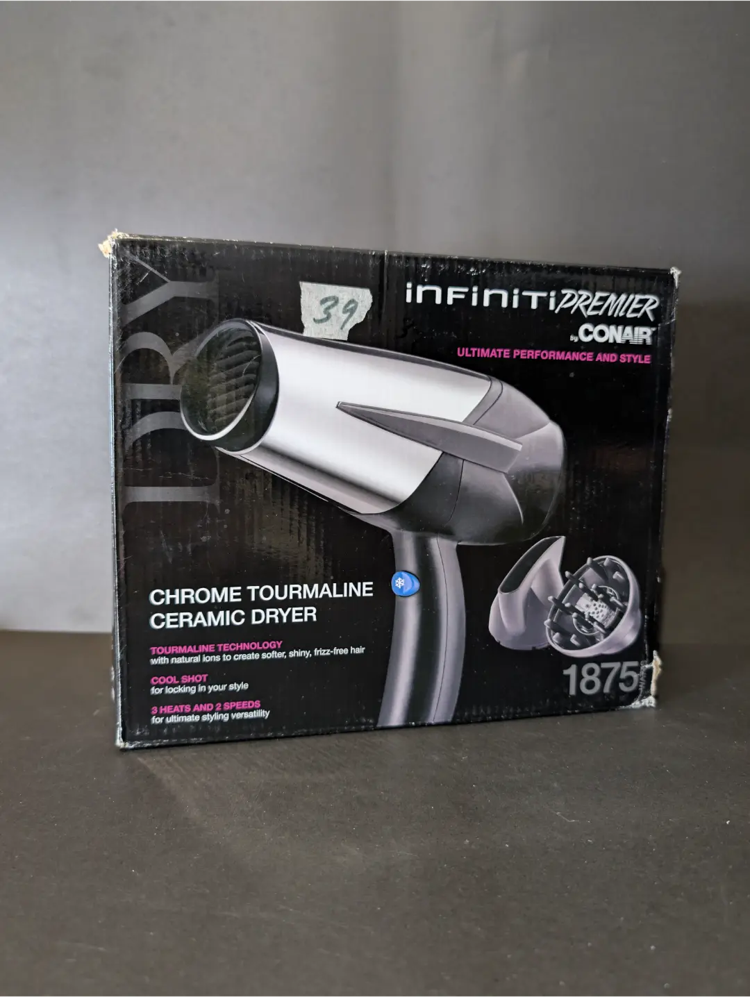 InfinitiPRO by Conair® 1875 Watt Texture Styling Hair Dryer